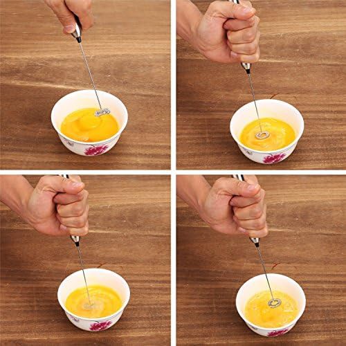 Mini portable battery operated stainless steel mixer — photo 5