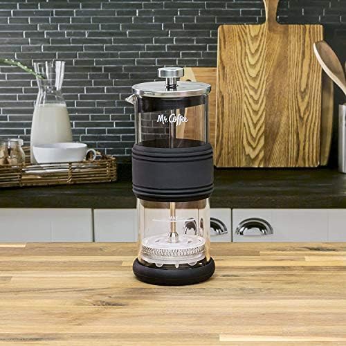 Manual glass jar milk frother