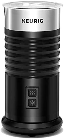 Standalone black hot and cold frother