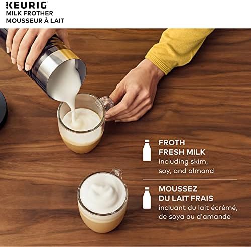 Standalone black hot and cold frother — photo 4