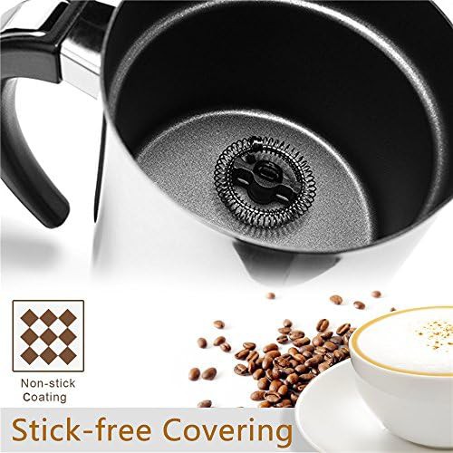 Stainless steel silver automatic milk foamer — photo 5