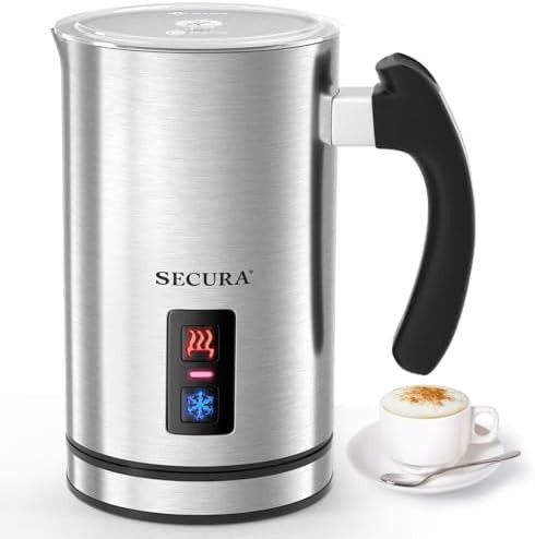 Stainless steel four in one electric frother