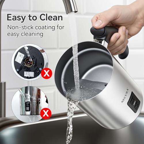 Stainless steel four in one electric frother — photo 5