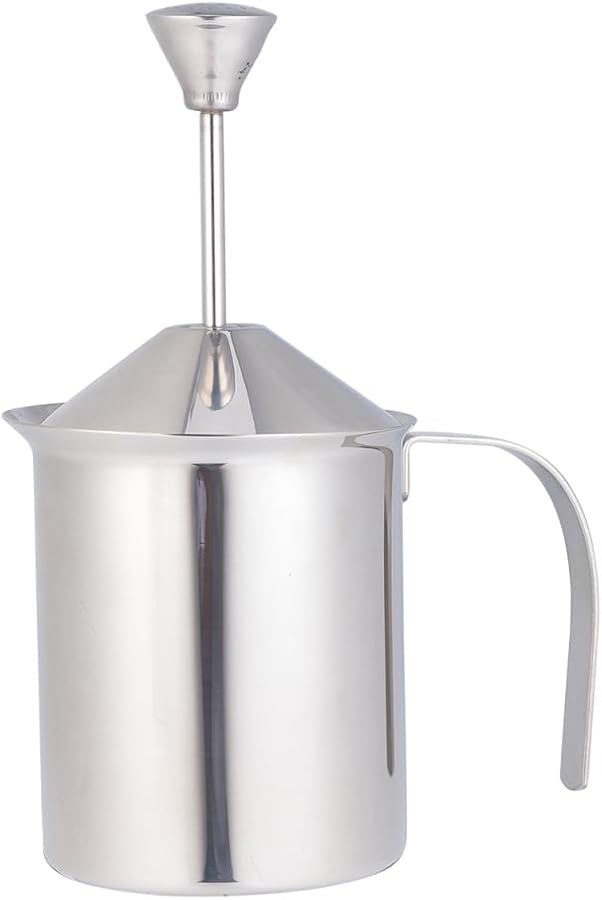 Cabilock 400cc stainless steel manual frother