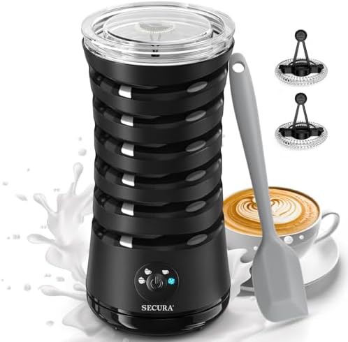 Black automatic four in one foam maker