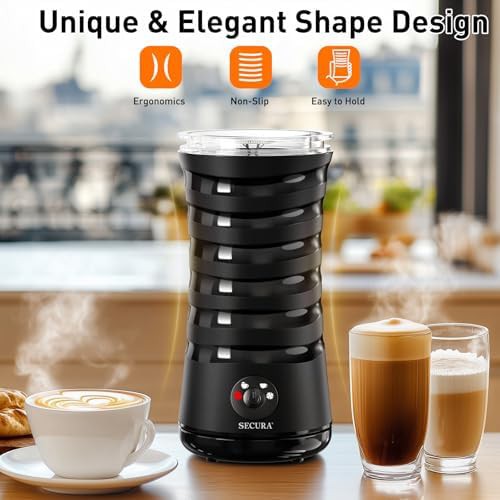 Black automatic four in one foam maker — photo 4