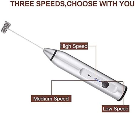 Stainless steel mini blender with three speeds — photo 3