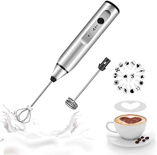 Gbivbe cordless handheld milk drink mixer
