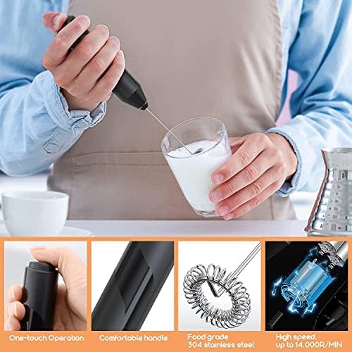 Kieun battery operated milk frother mini — photo 3