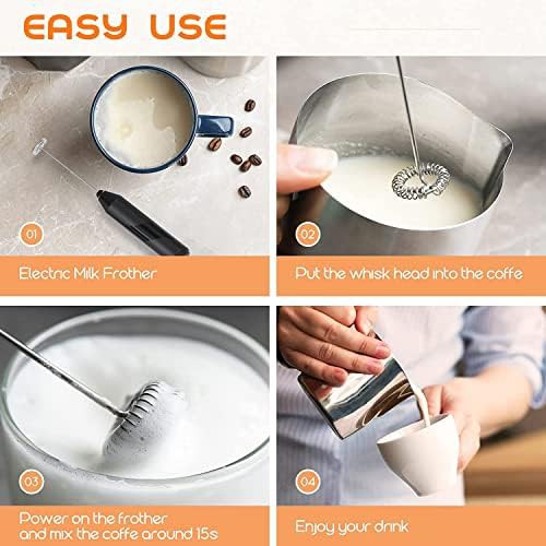 Kieun battery operated milk frother mini — photo 4