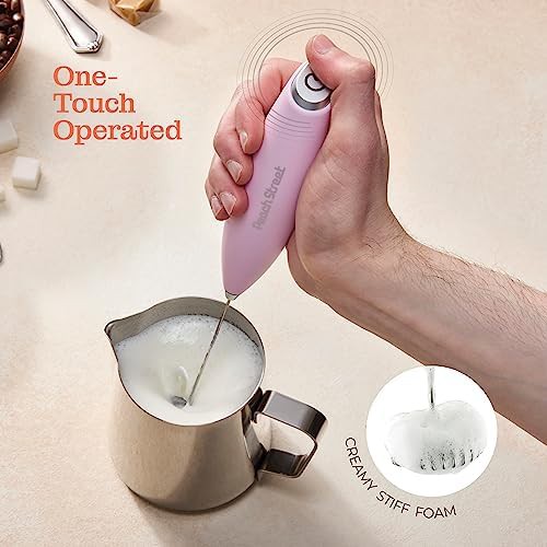 Peach street mini stand milk frother — photo 3
