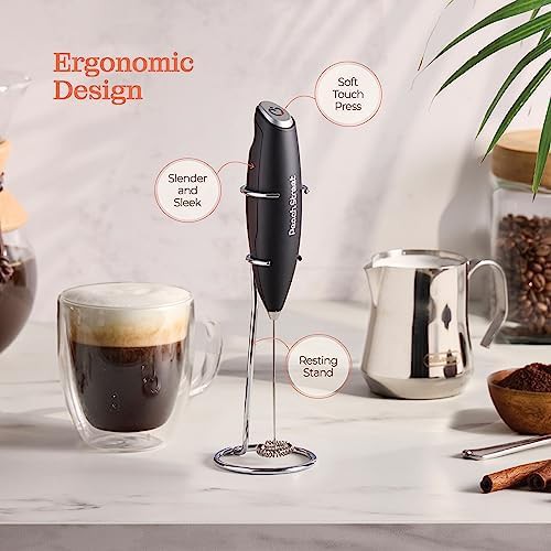 Peach street stand handheld milk frother — photo 4
