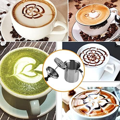 Stainless Steel Double Layer Manual Frother — photo 4