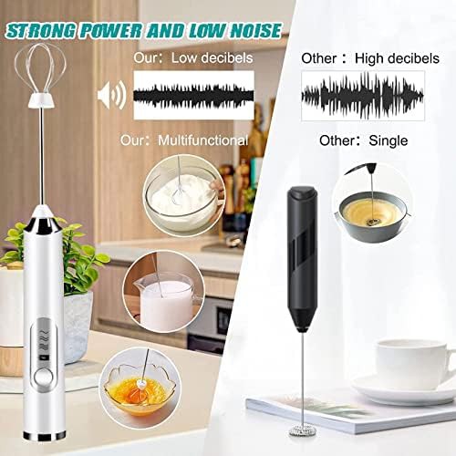 JM Story rechargeable milk frother stand white — photo 5