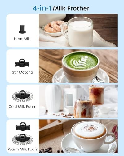 Automatic hot and cold milk steamer — photo 3