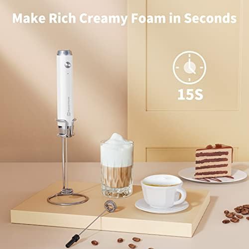 LunaFro rechargeable frother with dual whisks — photo 5