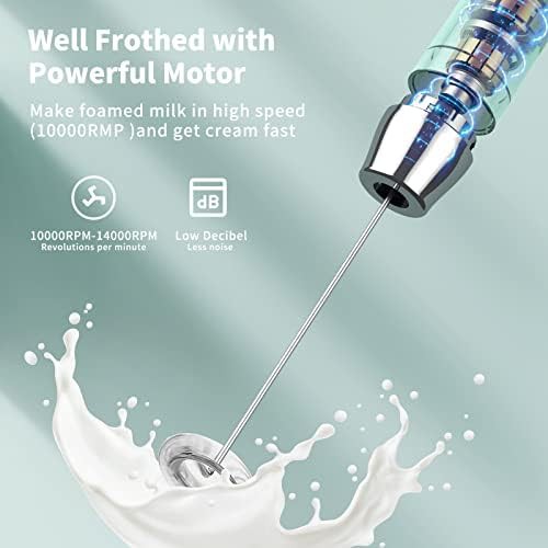 LunaFro Portable Rechargeable Coffee Mixer — photo 4