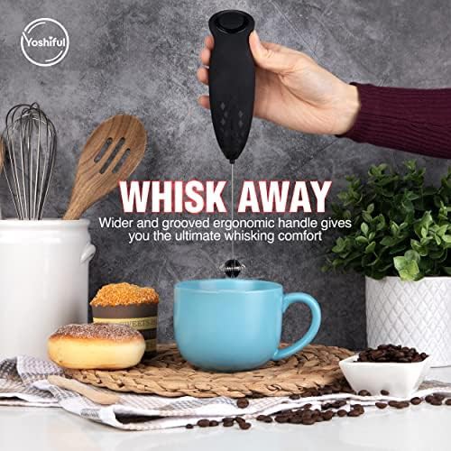 Handheld foam maker with turbine whisk — photo 3