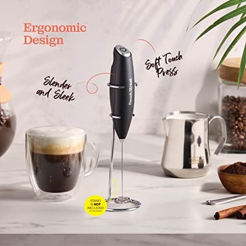 Peach street battery handheld milk frother — photo 3