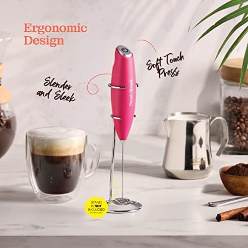 Peach street mini handheld milk frother — photo 3