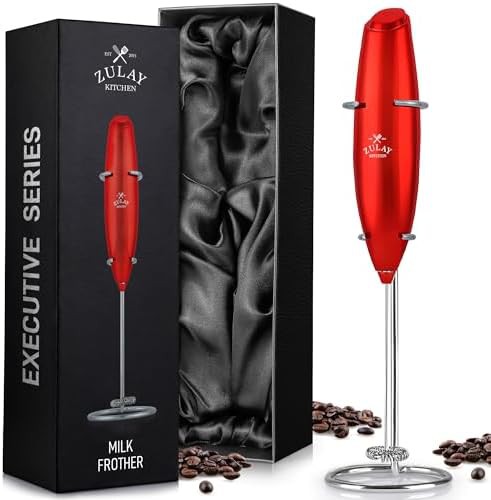 Executive Series Cardinal Red Luxury Frother