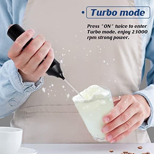 Black Rechargeable Handheld Foam Maker — photo 4