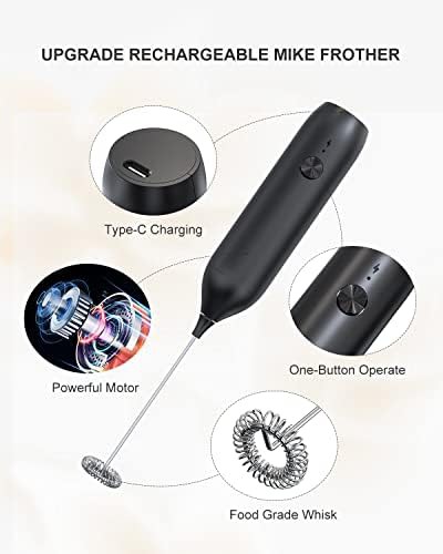 Rechargeable Handheld Coffee and Latte Mixer — photo 4