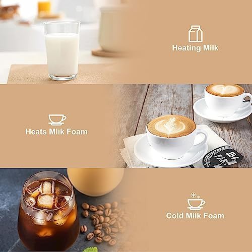 Automatic stainless steel milk steamer 300ml — photo 4
