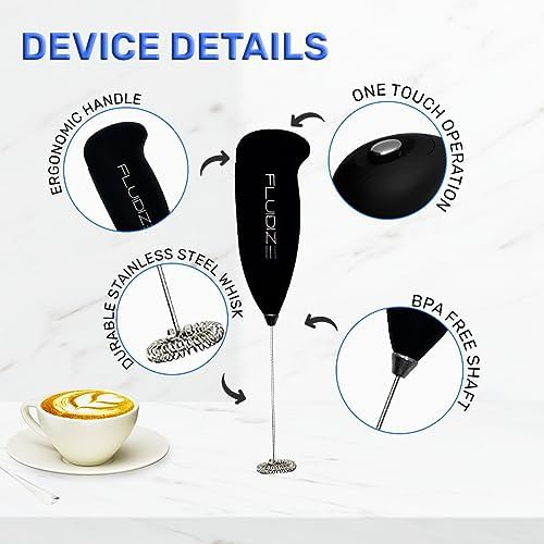 Fluidize cordless dishwasher safe frother — photo 3
