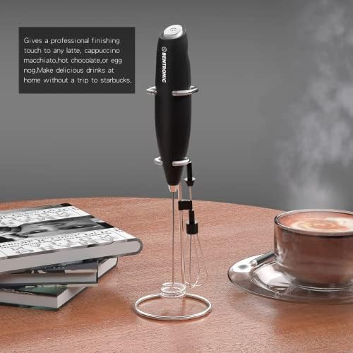 Red double whisk electric handheld mixer — photo 4