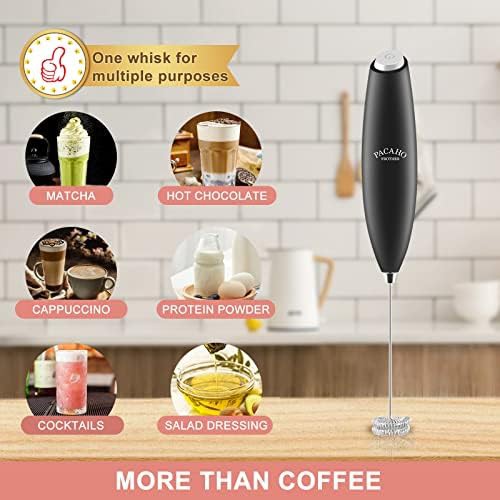 Portable double whisk electric foam maker — photo 4