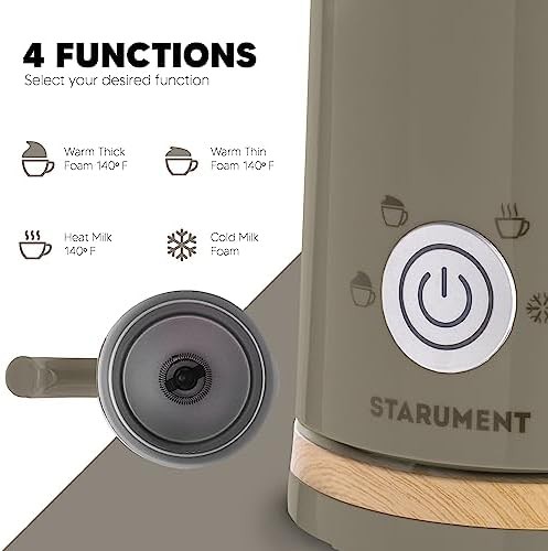 Automatic four setting milk foamer heater — photo 4