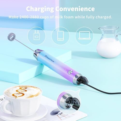 LunaFro Dual Head Rechargeable Frother — photo 3