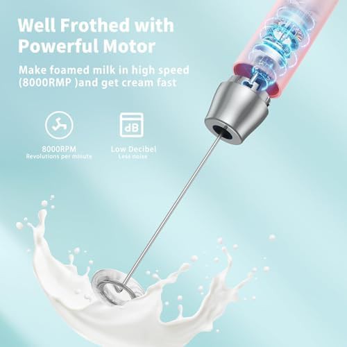 LunaFro Rechargeable Mixer with Dual Whisks — photo 4