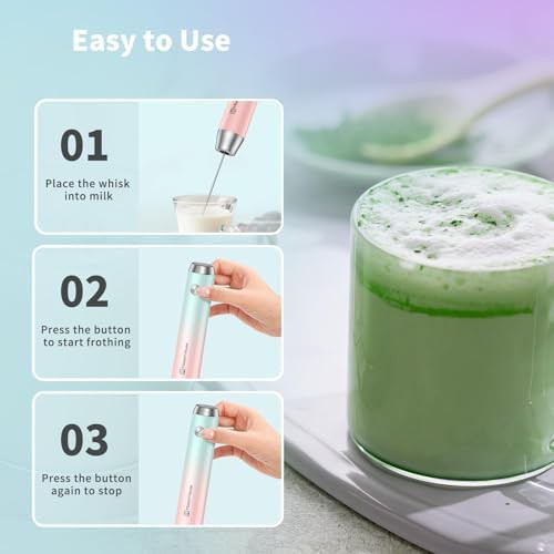 LunaFro Rechargeable Mixer with Dual Whisks — photo 5