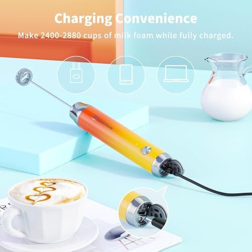 LunaFro Handheld Rechargeable Whisk Set — photo 3