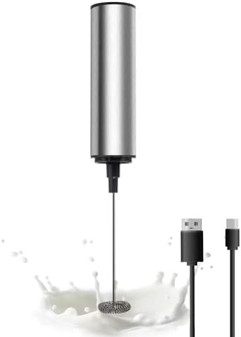 Joqineer silver dual coil milk frother