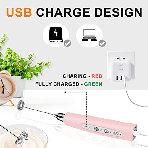 Compact USB rechargeable drink mixer wand — photo 5