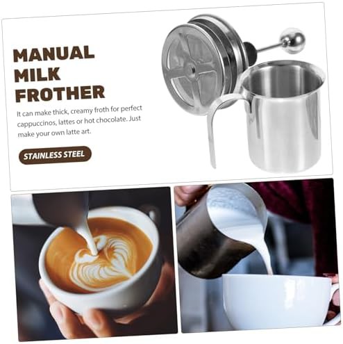 Manual double mesh stainless steel pitcher — photo 5