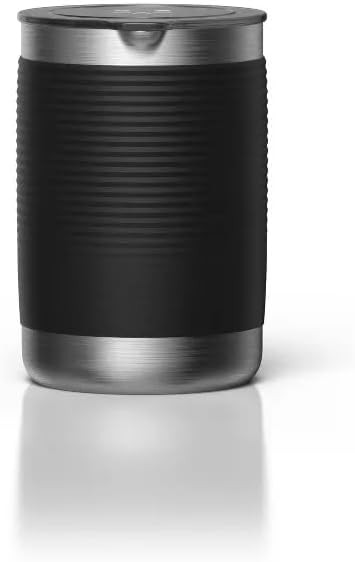 Black single-serve coffee maker with frother — photo 3