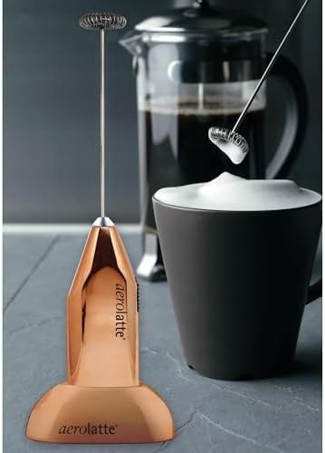 Copper Finish Frother with Stand — photo 3