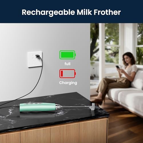 Adjustable speed electric frother wand — photo 3