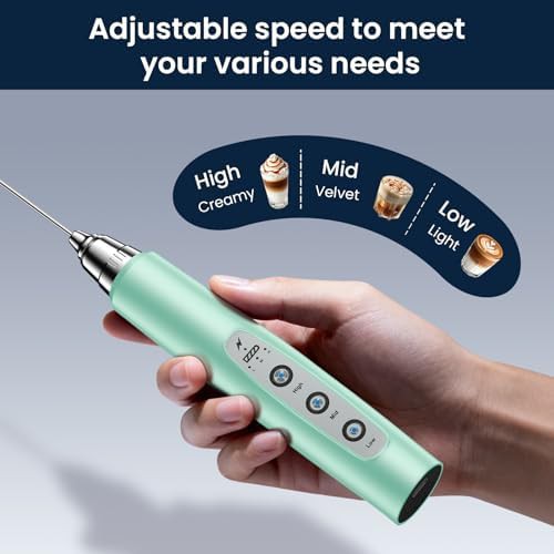 Adjustable speed electric frother wand — photo 4