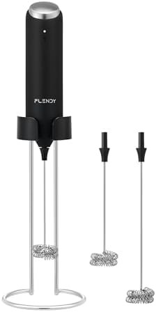 Flendy rechargeable milk frother with stand