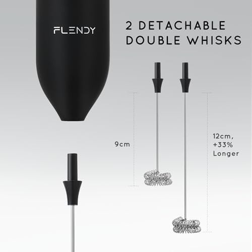Flendy rechargeable milk frother with stand — photo 4