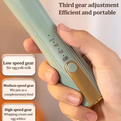 Green Rechargeable Three Speed Foam Maker — photo 5