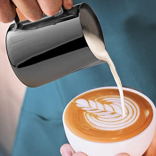 Executive black frother set with pitcher — photo 3