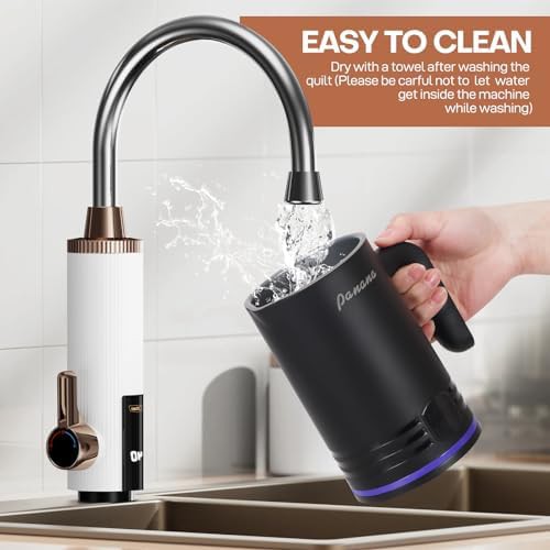 Black automatic four in one milk steamer — photo 4