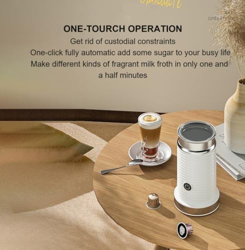 White Automatic Silent Operation Frother — photo 3