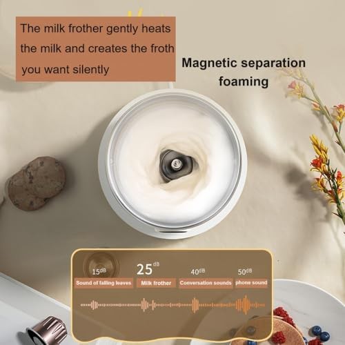 White Automatic Silent Operation Frother — photo 4